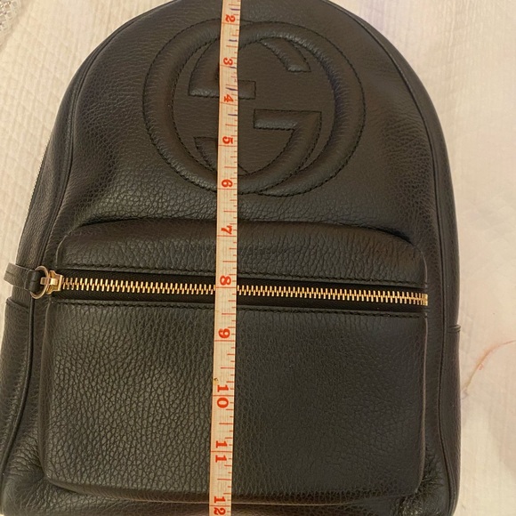 Black Gucci soho authentic women’s mini backpack - Picture 14 of 16
